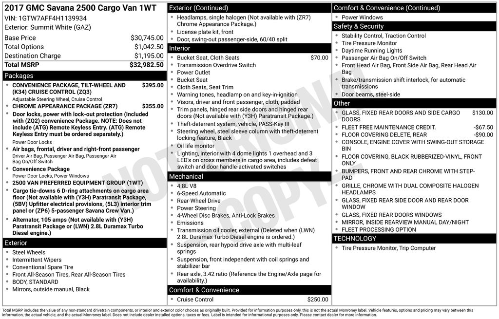 gmc savana cargo 2017 1GTW7AFF4H1139934 image gmc savana cargo 2017 1GTW7AFF4H1139934 image
